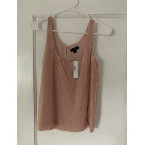 NWT - J.Crew Velvet Tank Top - Pink - 0